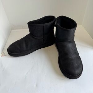 UGG Classic Mini Deco Snow Boots 'Black Grey Men’s. Size 13